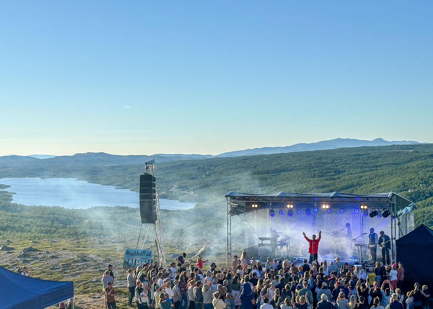 Musik på kalfjäll i Tänndalen